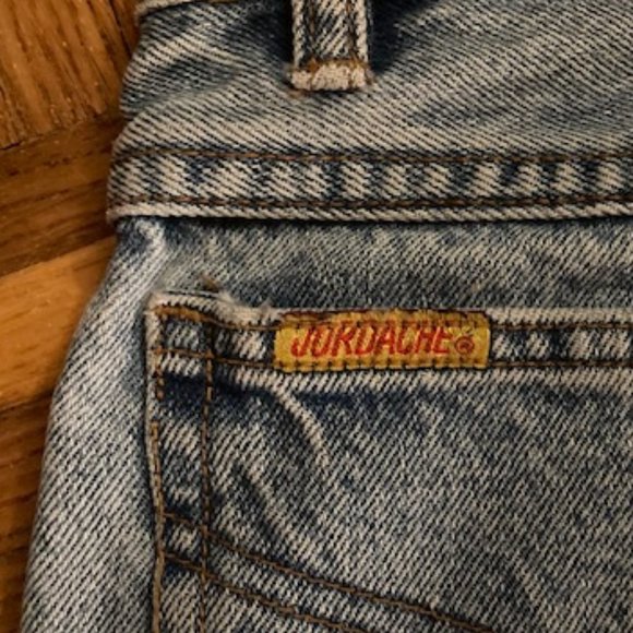 Vintage High Wasited Tapered Leg Jordache Mom Jeans Size 27 with Zipper Ankle - Picture 9 of 10